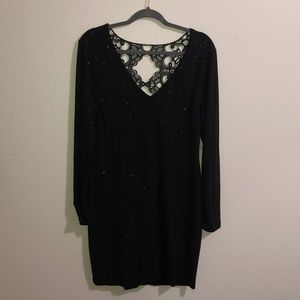 Sparkly Black Dress